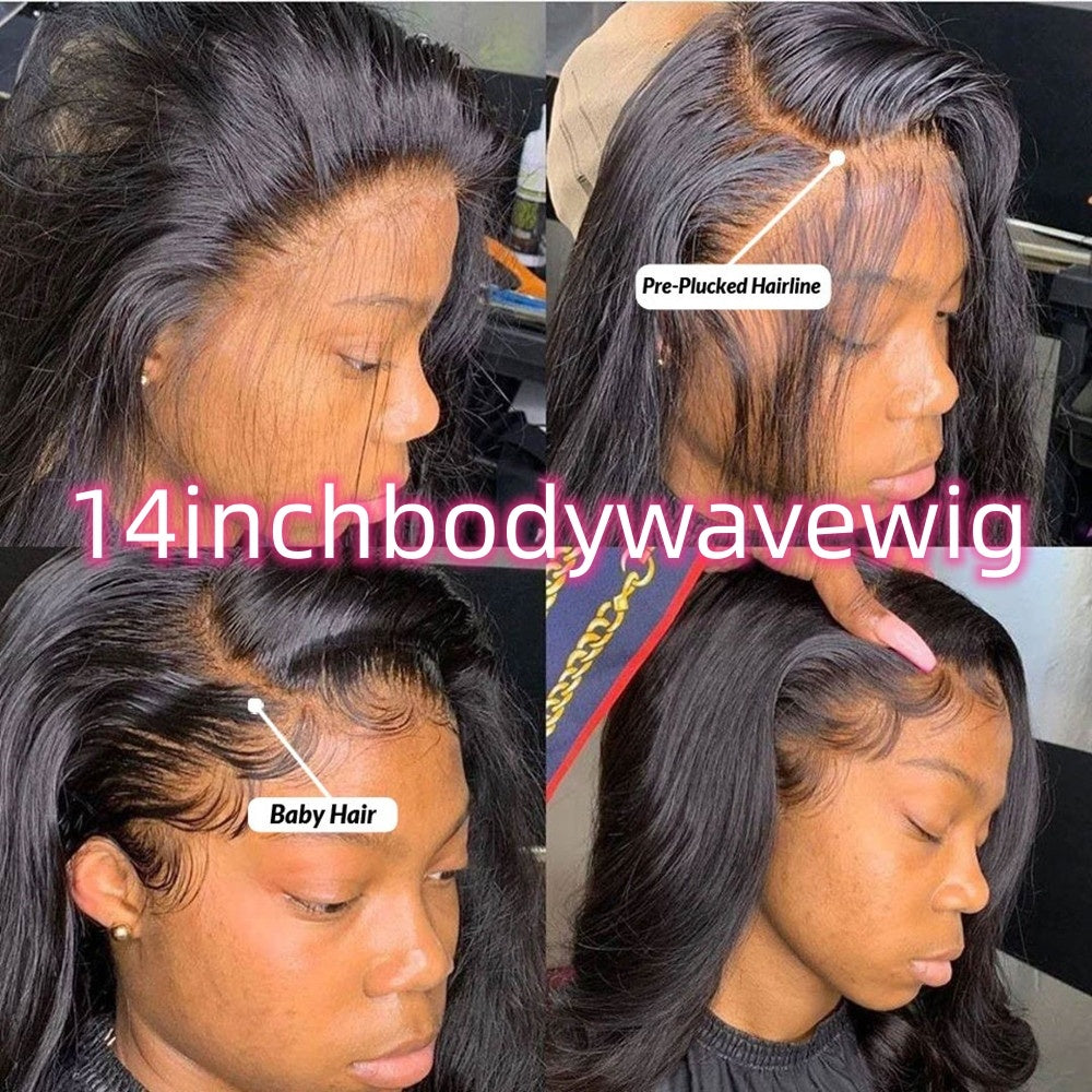 Luxury Human Hair Wig – Body Wave with 360 Full Lace Frontal