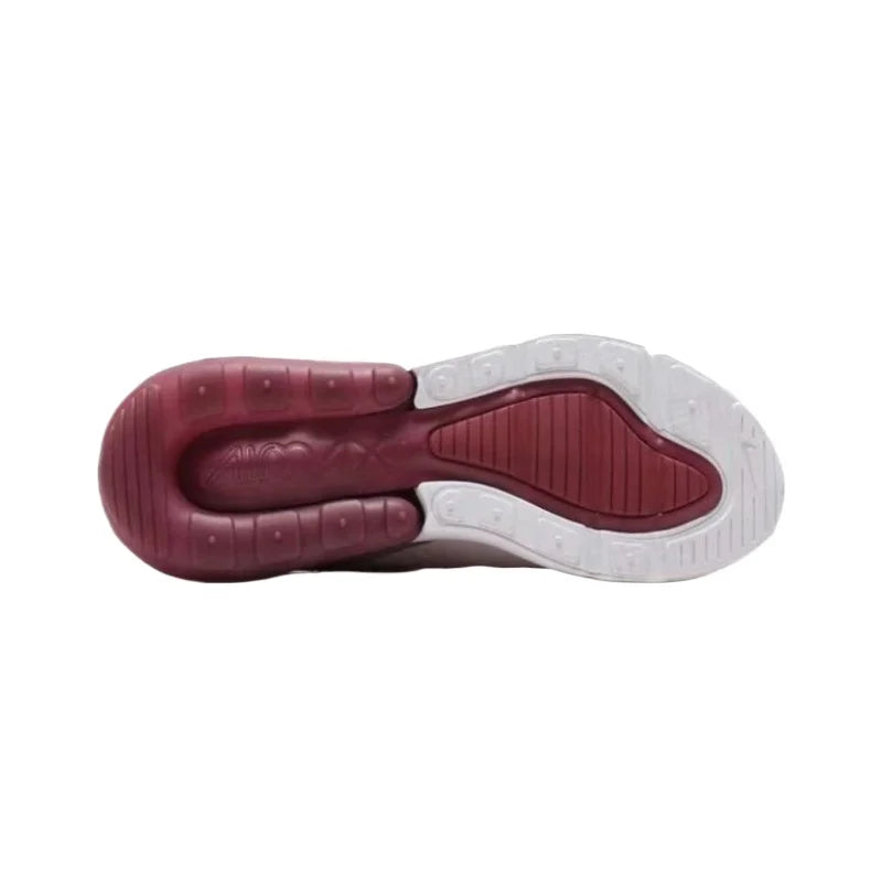 Nike Air Max 270 React Vintage Air Cushioned Running Shoes Shock Absorption Anti-slip Properties Low Heel Casual Design Women